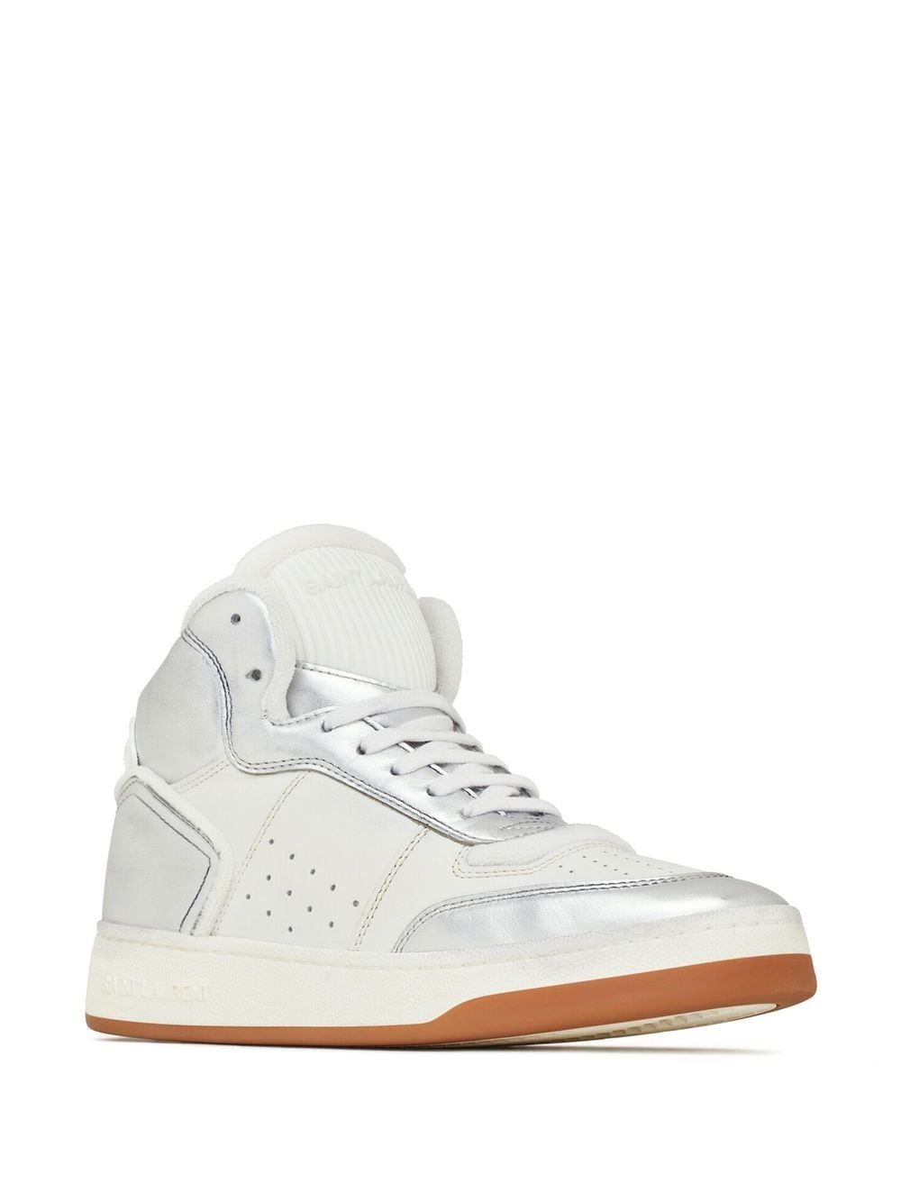 Saint Laurent high-top leather sneakers - Image 2