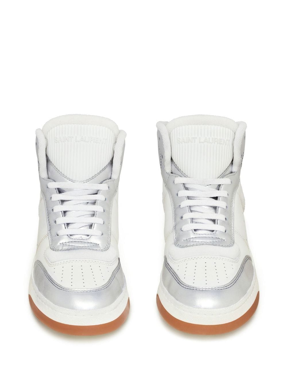 Saint Laurent high-top leather sneakers - Image 4