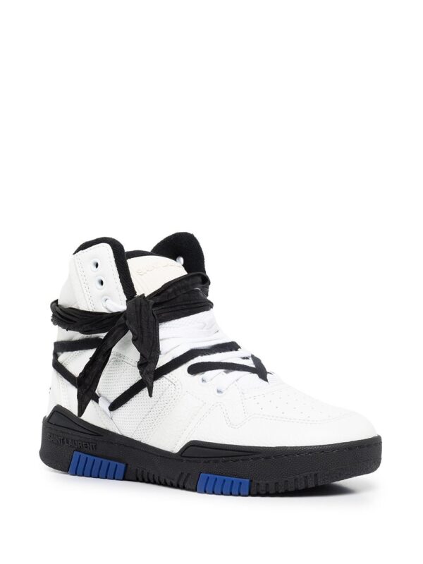 Saint Laurent Smith leather sneakers - Image 4
