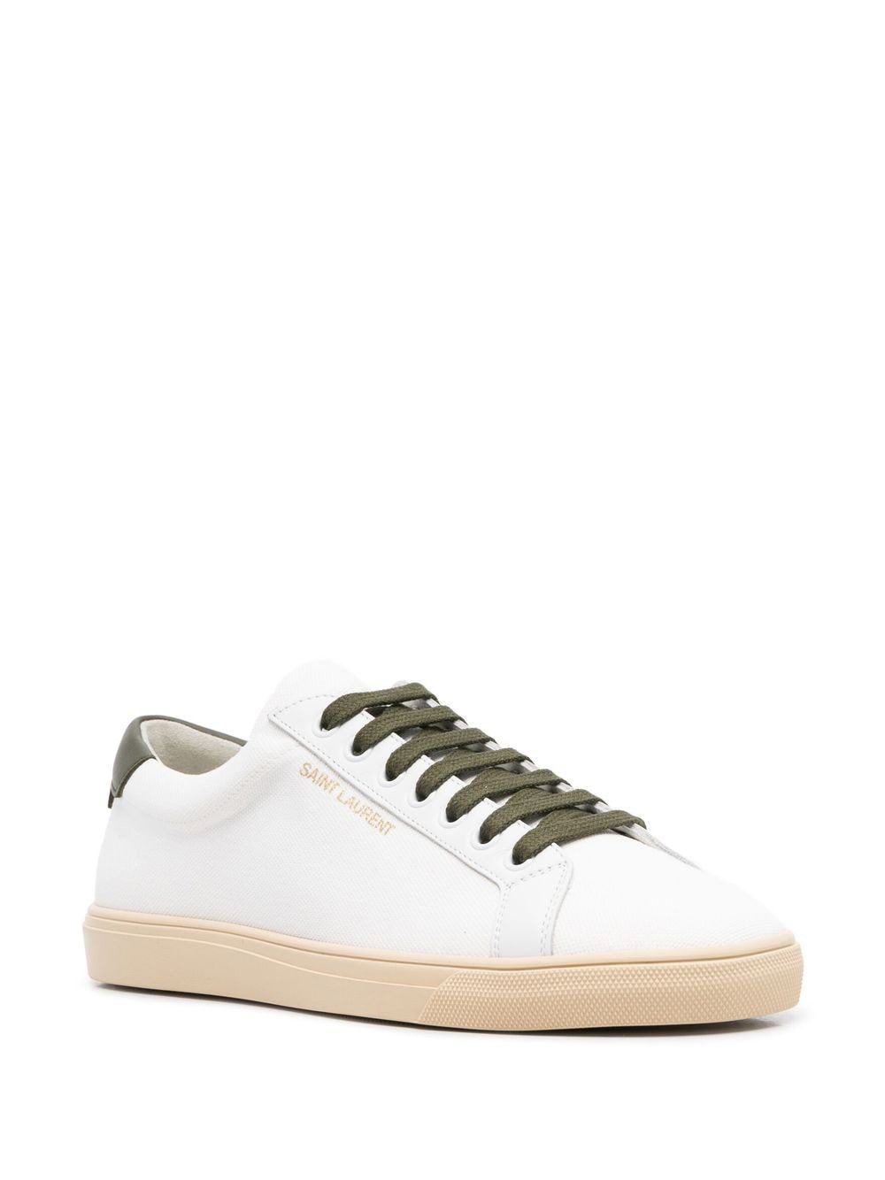Saint Laurent low-top leather sneakers - Image 3