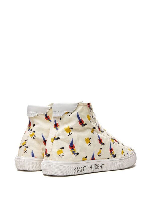 Saint Laurent Malibu Mid sneakers - Image 3