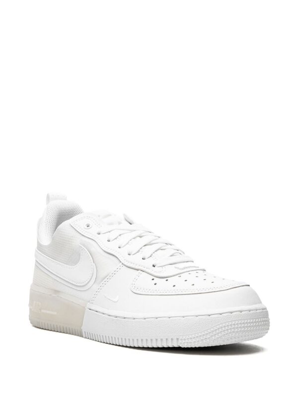 Nike Air Force 1 React "Triple White" sneakers - Image 4