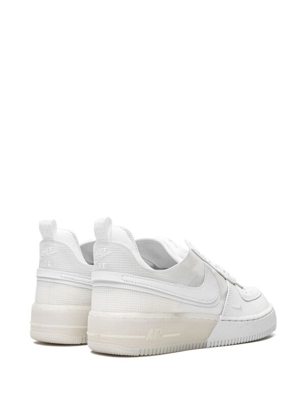 Nike Air Force 1 React "Triple White" sneakers - Image 3