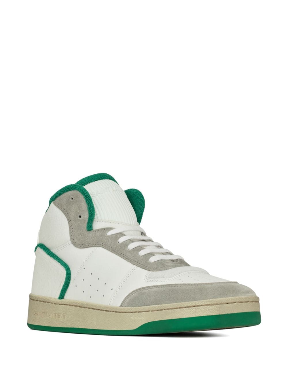 Saint Laurent SL/80 leather sneakers - Image 2