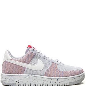 Nike Air Force 1 Low Crater Flyknit "Wolf Grey" sneakers