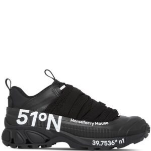 Burberry Arthur coordinates-print sneakers