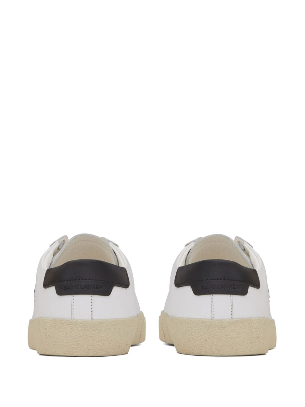 Saint Laurent logo-embroidered low-top sneakers - Image 4