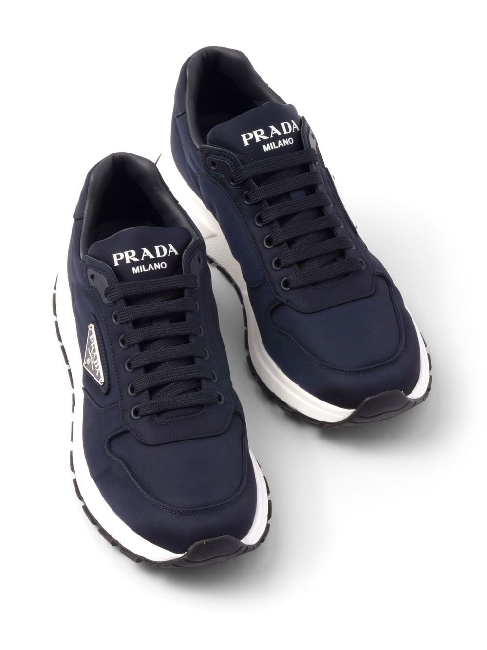 Prada logo-print low-top sneakers - Image 4