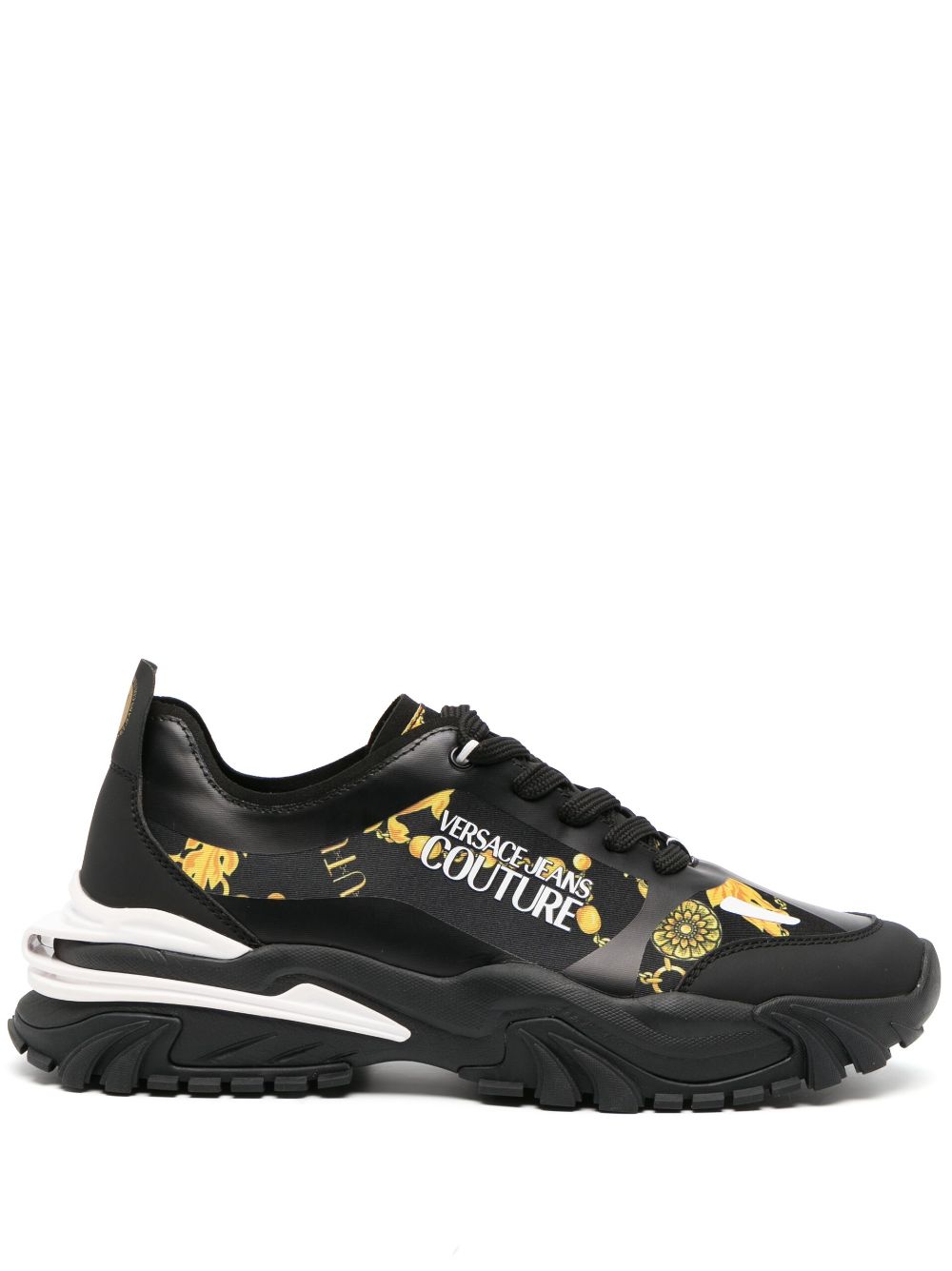 Versace Jeans Couture Chain Couture-print sneakers