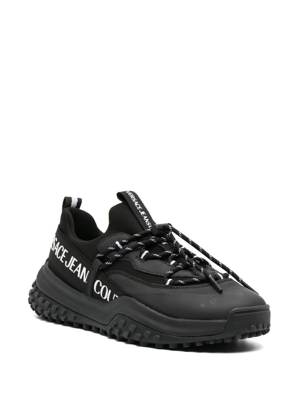 Versace Jeans Couture logo-print lace-up sneakers - Image 2