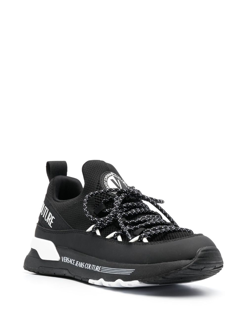 Versace Jeans Couture logo-patch low-top sneakers - Image 3