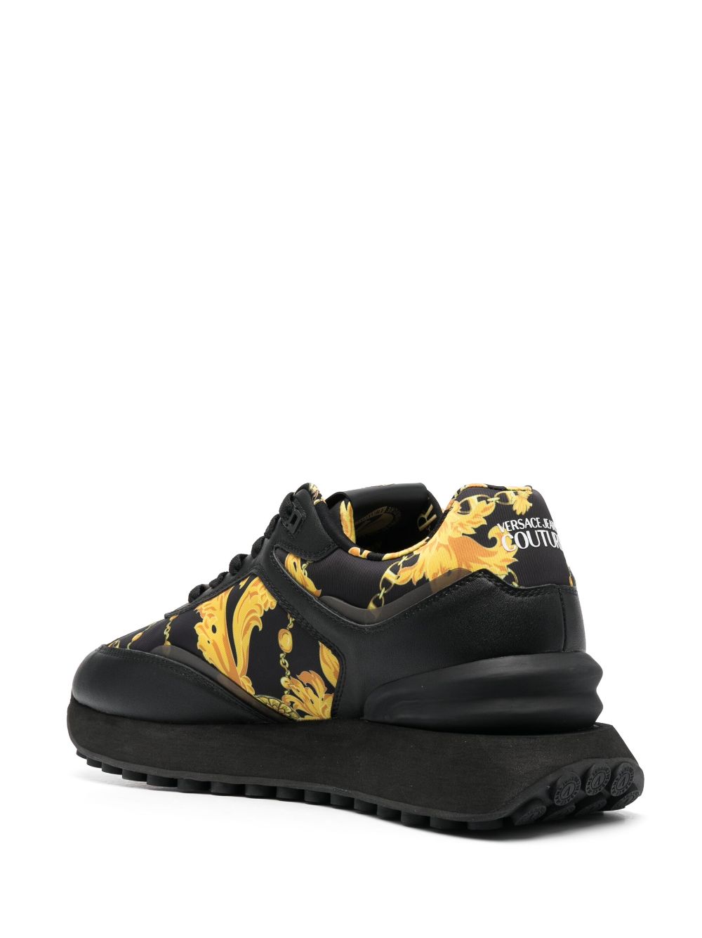 Versace Jeans Couture baroque-print low-top sneakers - Image 3