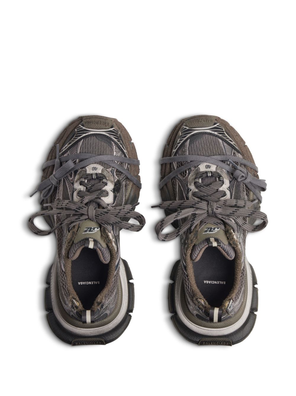 Balenciaga 3XL panelled sneakers - Image 4