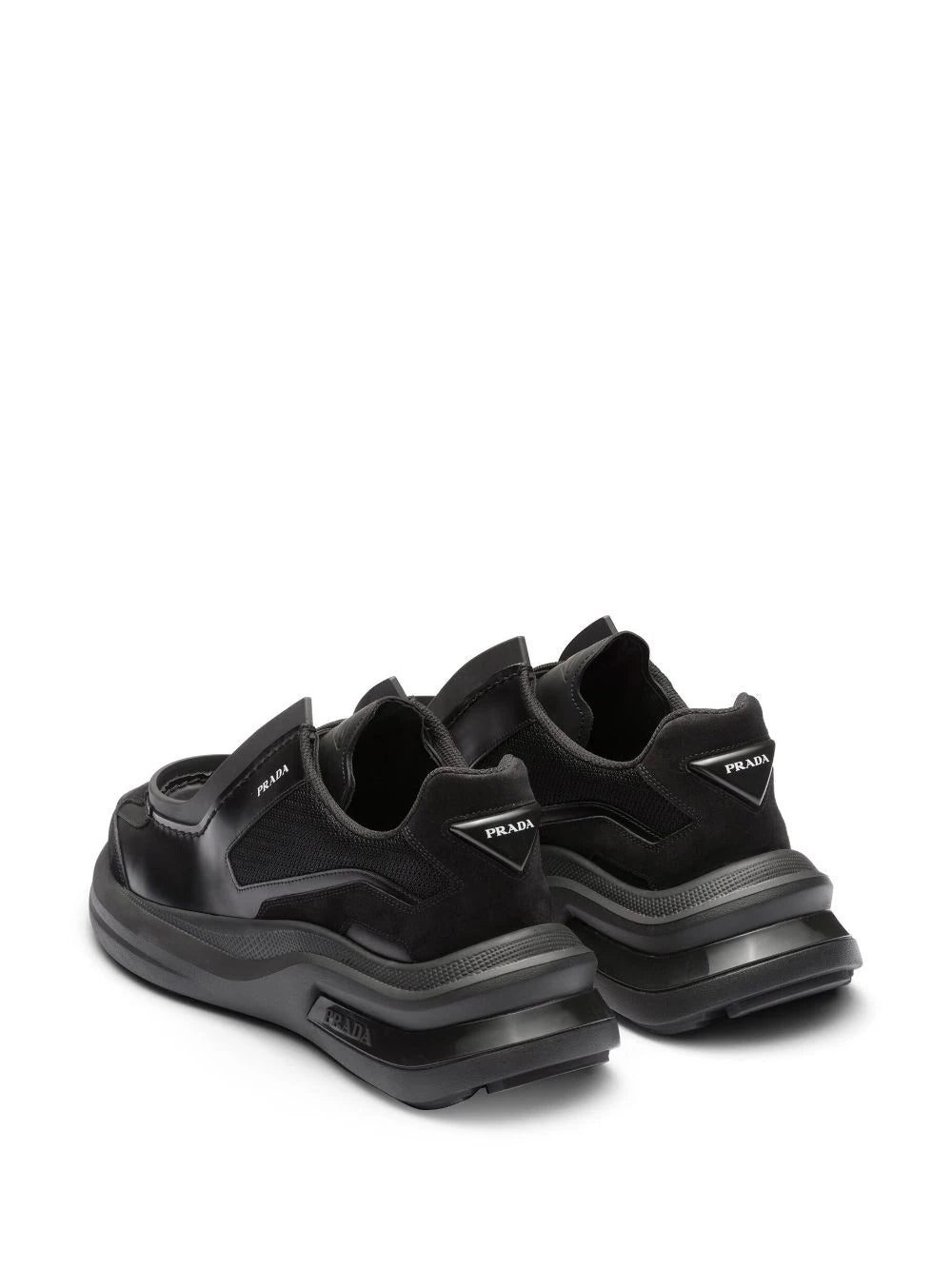 Prada panelled chunky sneakers - Image 3