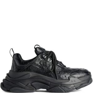 Balenciaga Triple S lambskin sneakers