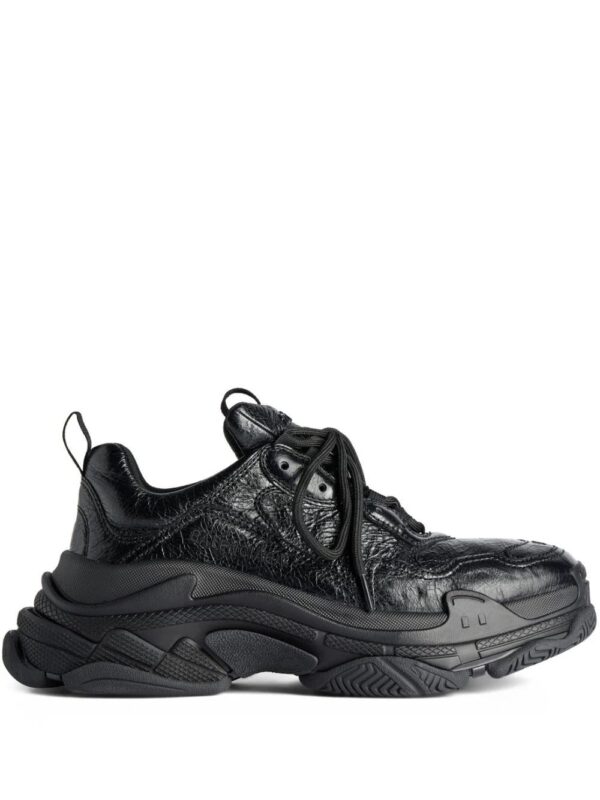 Balenciaga  Triple S lambskin sneakers