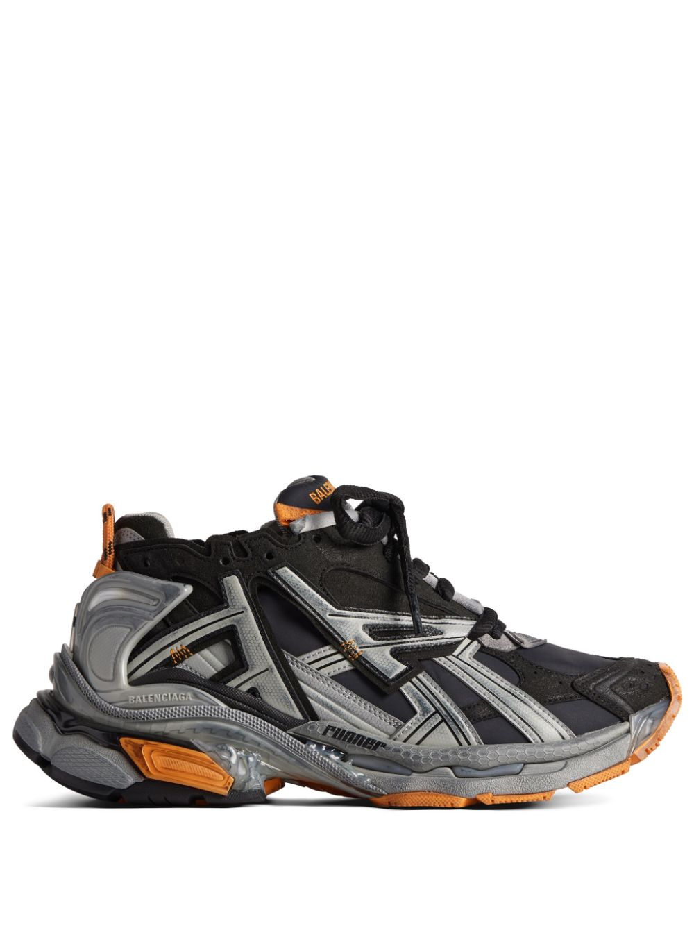 Balenciaga Runner distressed panelled sneakers