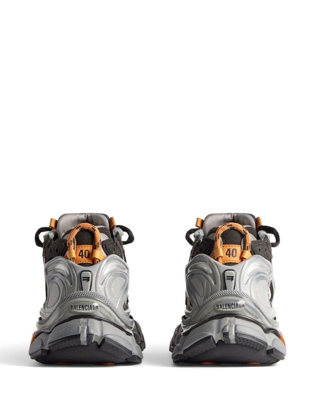 Balenciaga Runner distressed panelled sneakers - Image 4