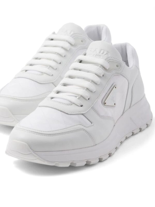 Prada  diamond-quilted leather sneakers - Image 2