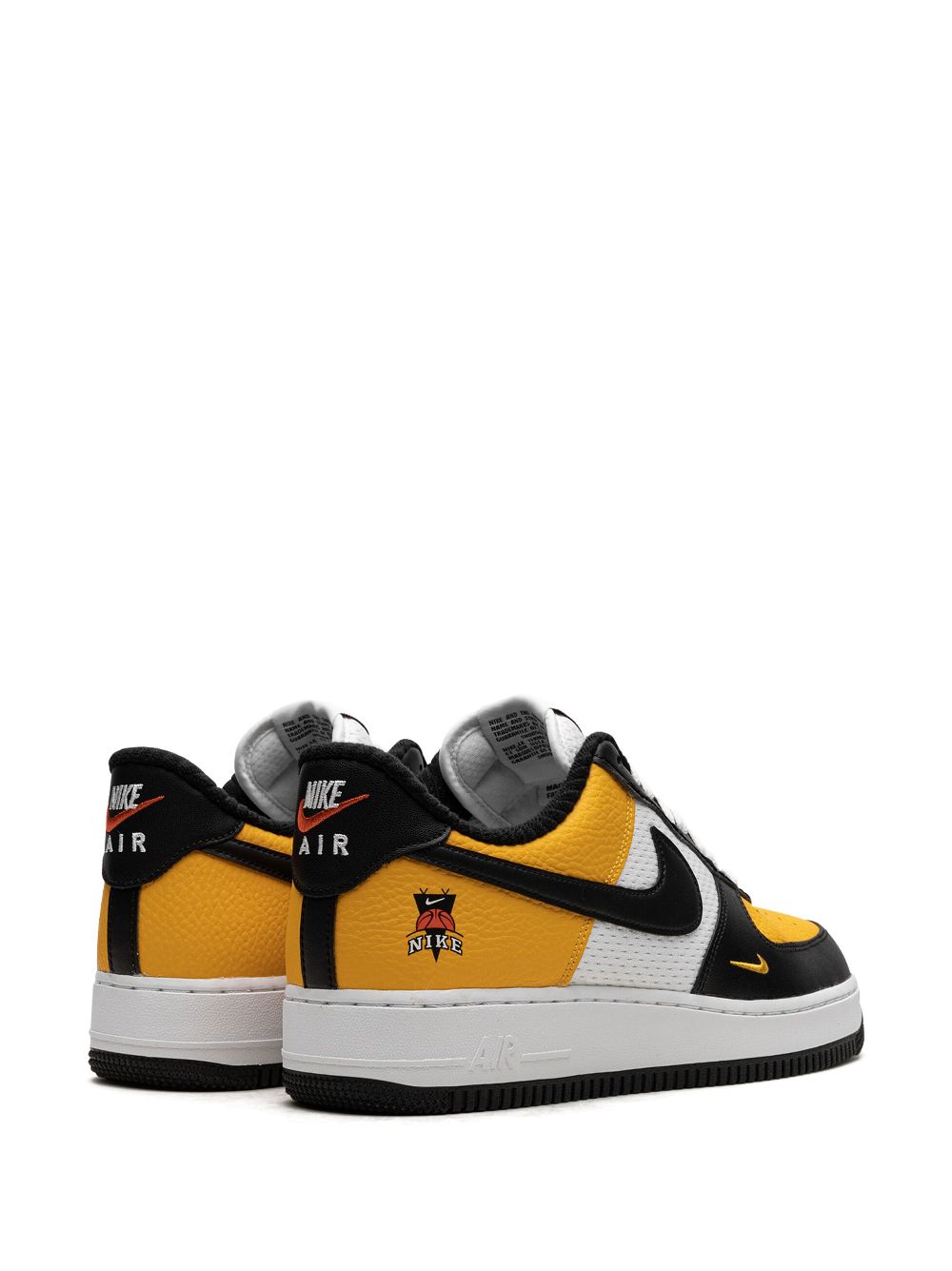 Nike Air Force 1 Low '07 LV8 "Black Gold Jersey Mesh" sneakers - Image 3