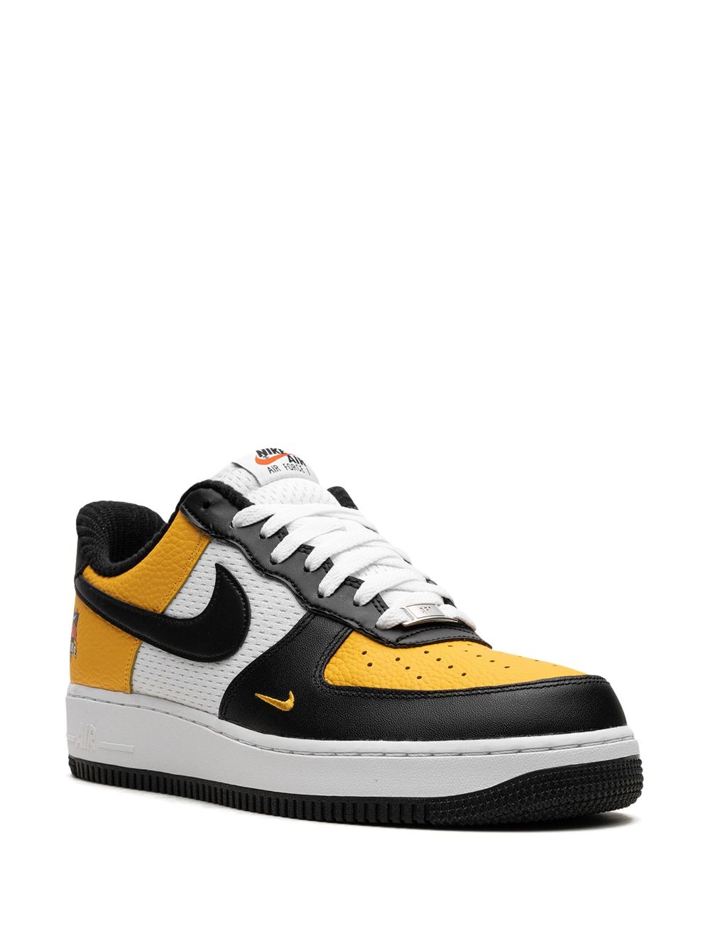 Nike Air Force 1 Low '07 LV8 "Black Gold Jersey Mesh" sneakers - Image 4