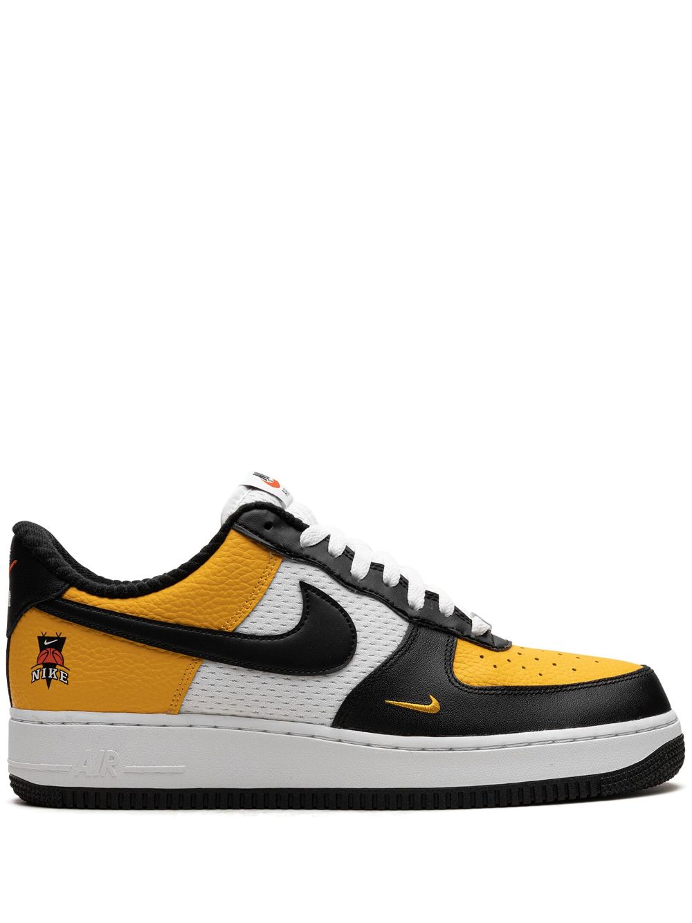 Nike Air Force 1 Low '07 LV8 "Black Gold Jersey Mesh" sneakers