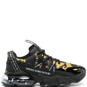 Versace Jeans Couture Chain Couture-print panelled sneakers