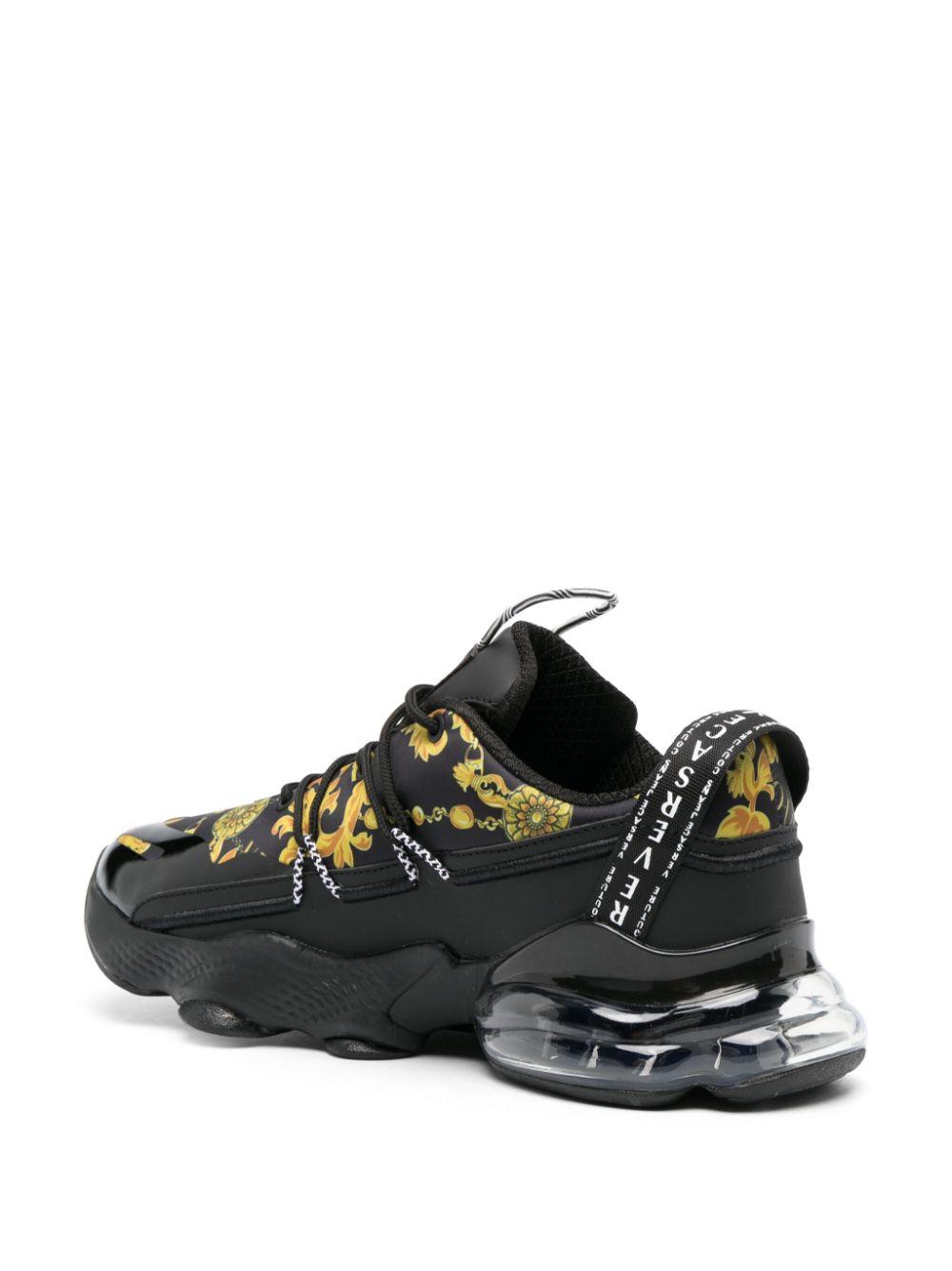 Versace Jeans Couture Chain Couture-print panelled sneakers - Image 3