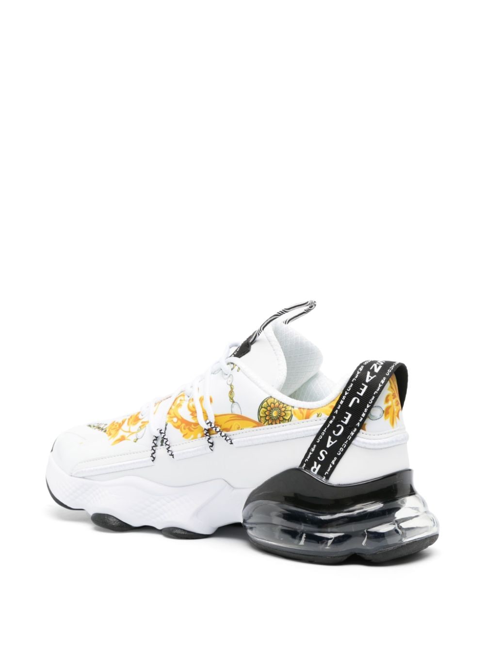 Versace Jeans Couture Chain Couture-print lace-up sneakers - Image 3