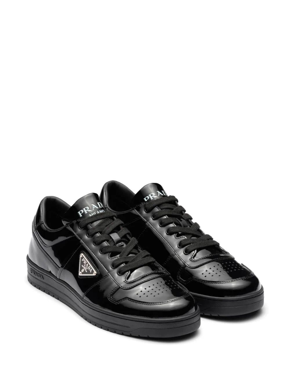 Prada Downtown leather sneakers - Image 2