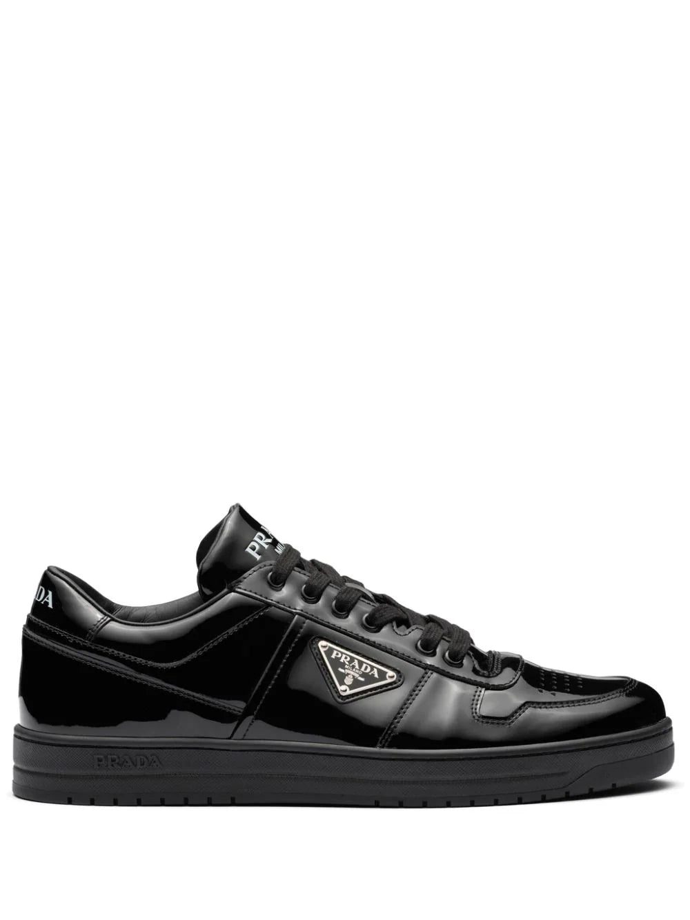 Prada Downtown leather sneakers