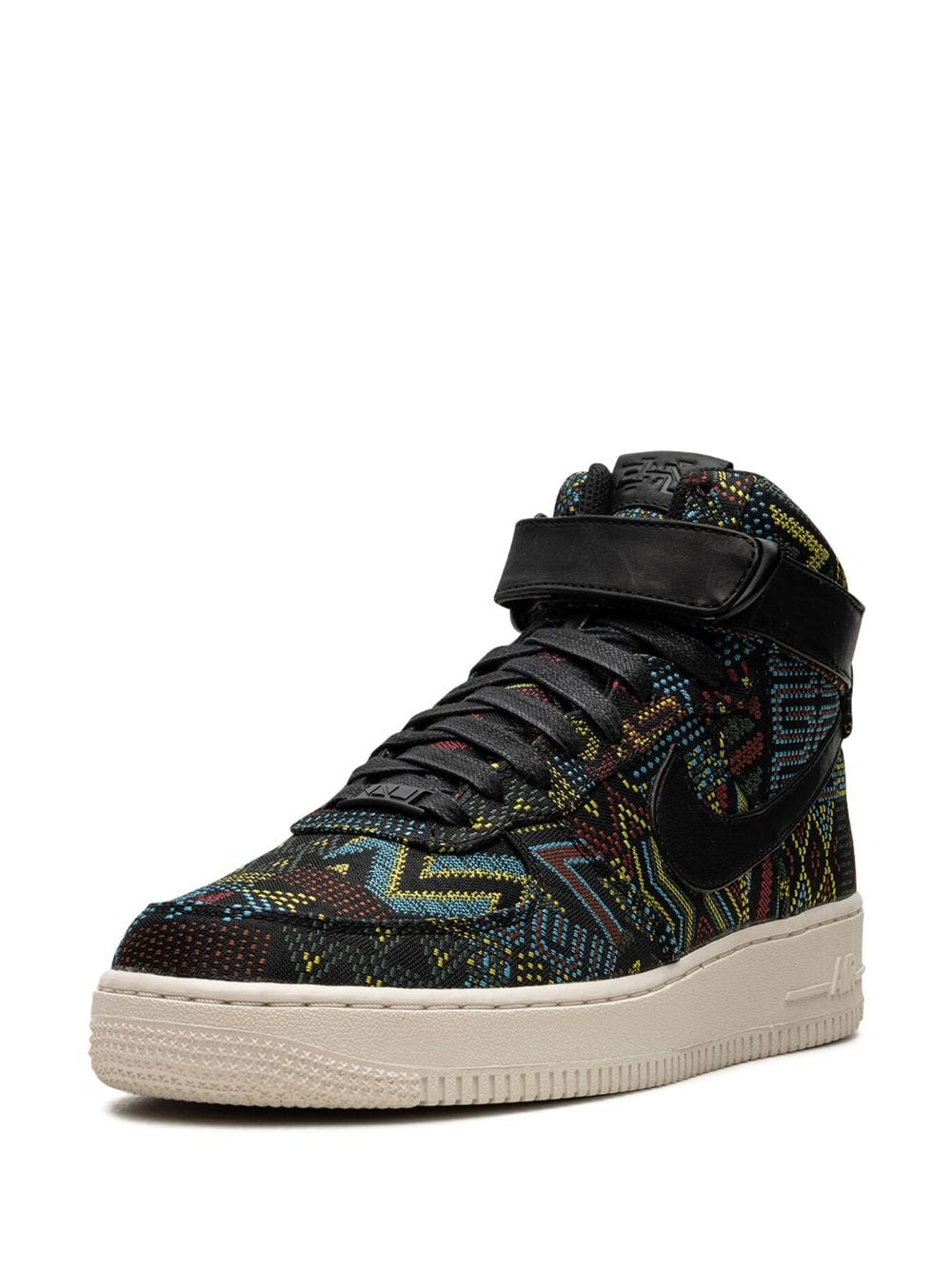 Nike Air Force 1 High "BHM" leather sneakers - Image 4