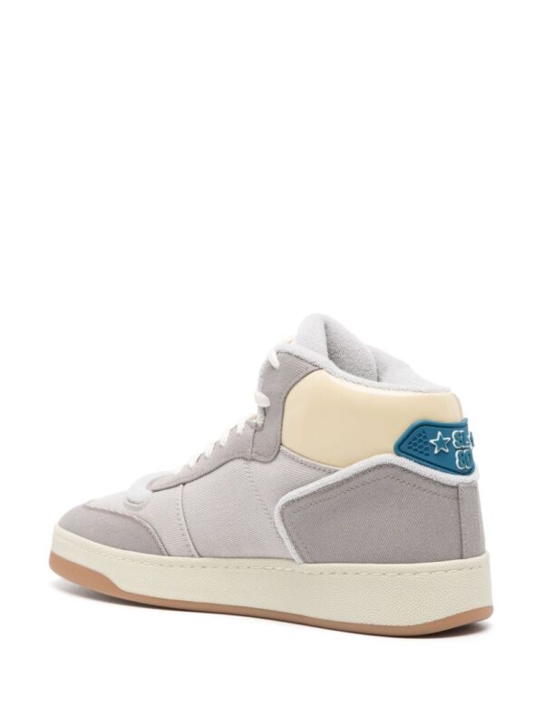 Saint Laurent SL/80 leather lace-up sneakers - Image 3