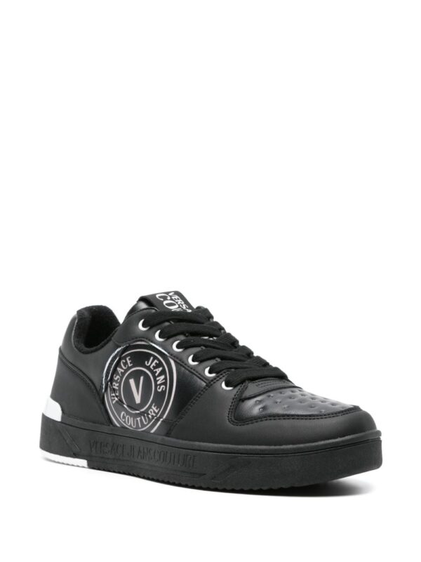 Versace Jeans Couture Starlight logo-print leather sneakers - Image 2
