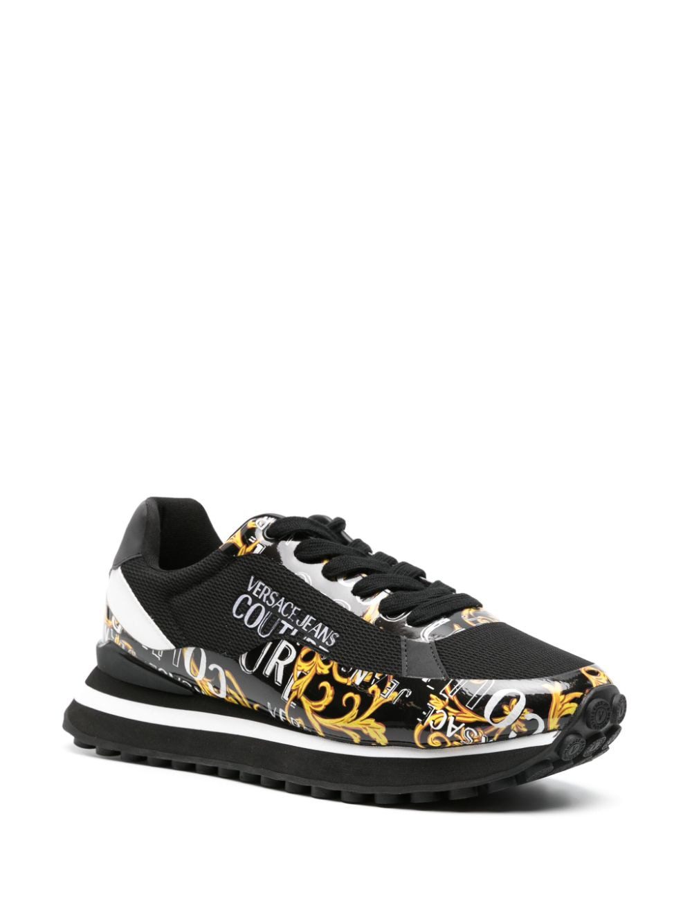 Versace Jeans Couture Spyke panelled sneakers - Image 4