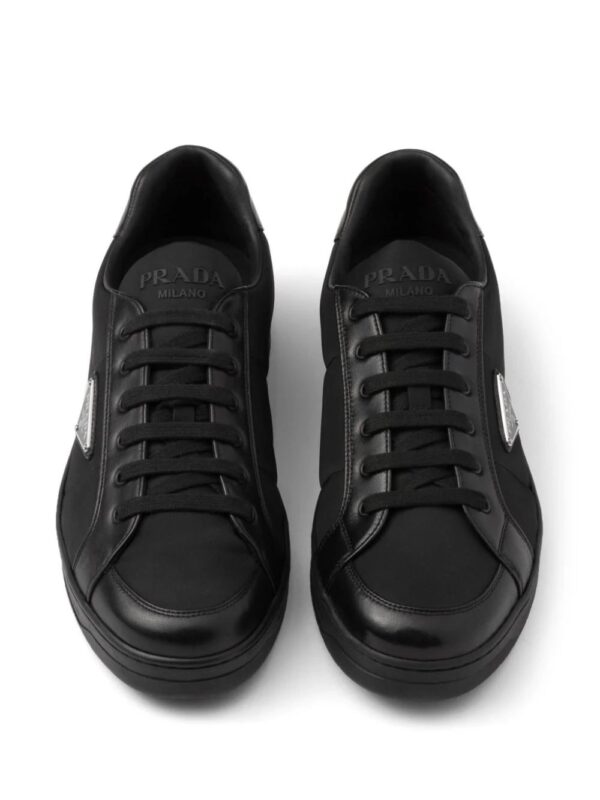 Prada  Downtown triangle-logo sneakers - Image 4
