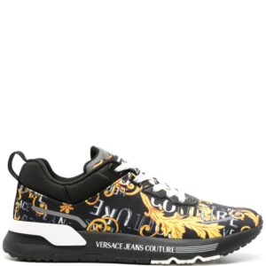 Versace Jeans Couture Barocco-print panelled sneakers