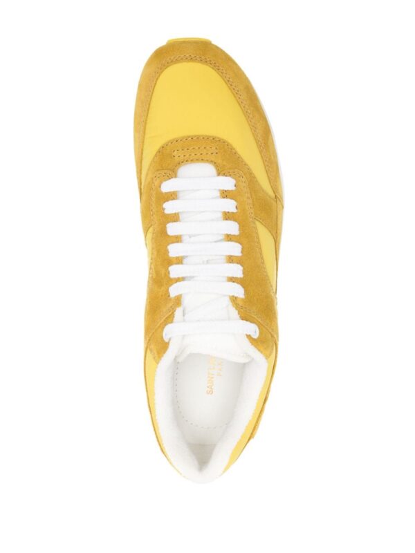 Saint Laurent Bump leather sneakers - Image 4