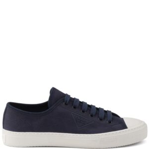 Prada logo-embossed lace-up sneakers