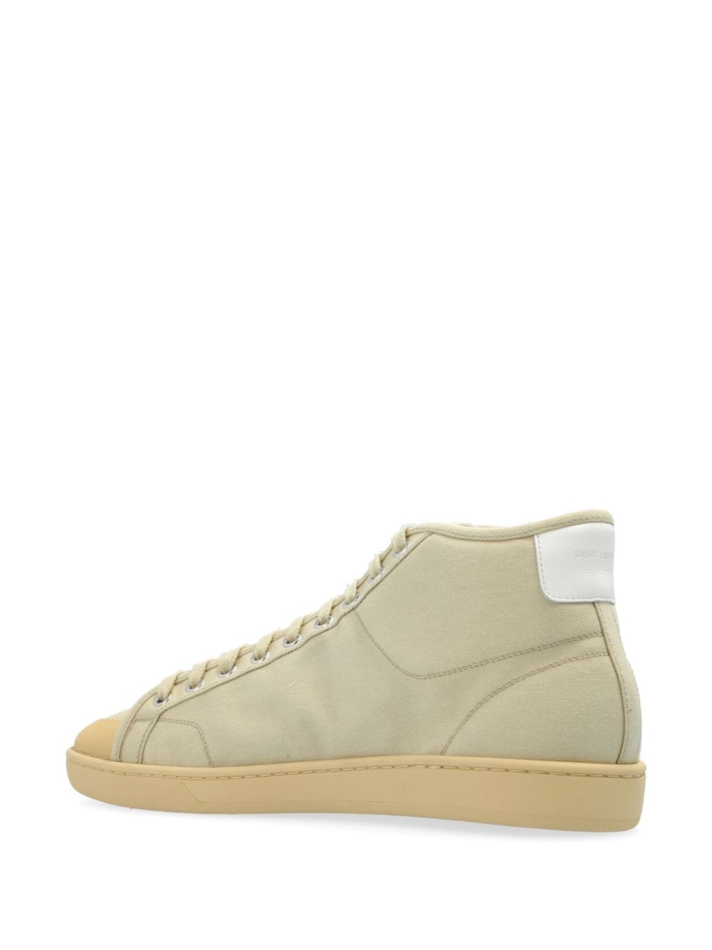 Saint Laurent canvas mid-top sneakers - Image 2
