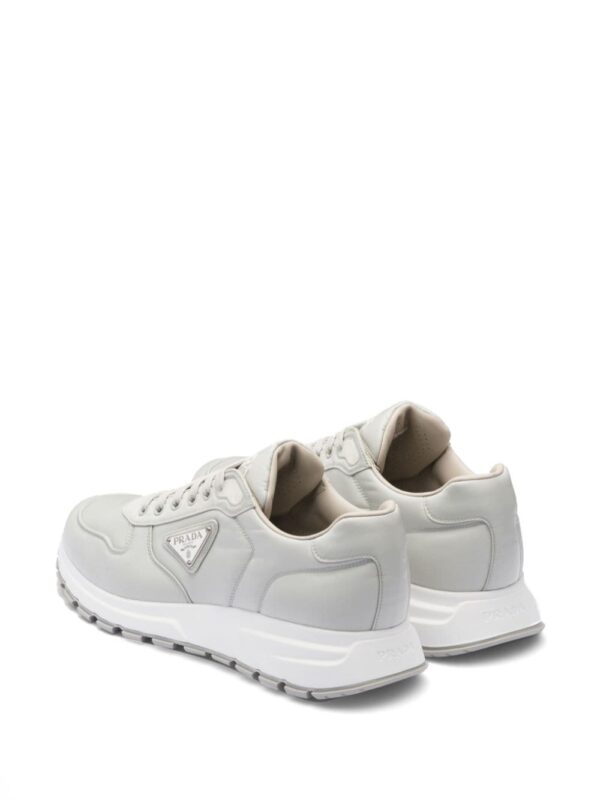 Prada logo-plaque low-top sneakers - Image 4