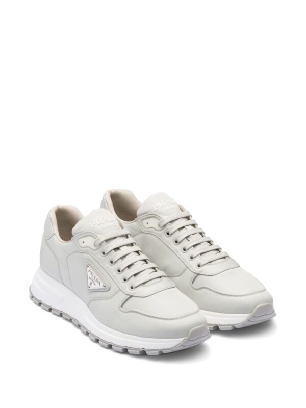 Prada logo-plaque low-top sneakers - Image 2